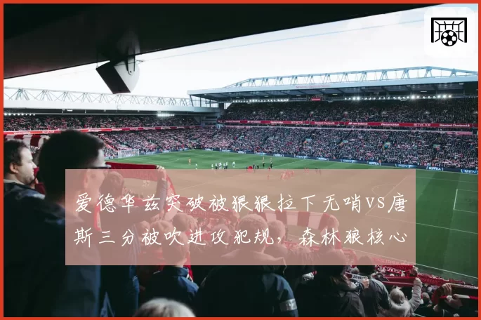 爱德华兹突破被狠狠拉下无哨vs唐斯三分被吹进攻犯规，森林狼核心判罚待遇两极化